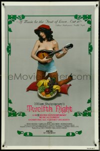 4p0958 TWELFTH NIGHT 1sh 1981 Eros Perversion, Nicky Gentile, x-rated Shakespeare!