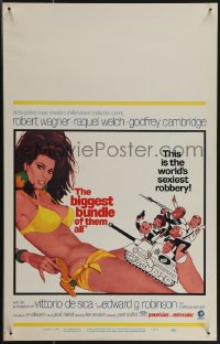 4p0083 BIGGEST BUNDLE OF THEM ALL WC 1968 full-length art of sexiest Raquel Welch by McGinnis!