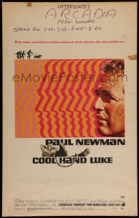 4p0090 COOL HAND LUKE WC 1967 Paul Newman prison escape classic, great art by James Bama!