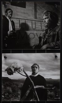 4p1058 APPALOOSA 17 8x10 stills 1966 great images of Marlon Brando & John Saxon!