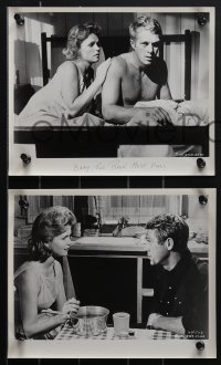 4p1090 BABY THE RAIN MUST FALL 8 8x10 stills 1965 great images of Steve McQueen & pretty Lee Remick!
