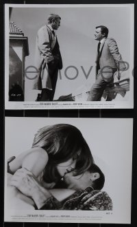 4p1142 BULLITT 3 8x10 stills 1968 detective Steve McQueen with Jacqueline Bisset & Vaughn!