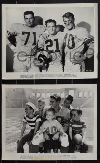 4p1067 CRAZYLEGS 14 8x10 stills 1953 Elroy Hirsch & the Los Angeles Rams football players!