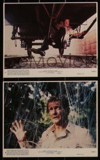 4p1102 OCTOPUSSY 8 8x10 mini LCs 1983 sexy Maud Adams & Roger Moore as James Bond, great images!