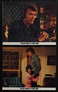 4p1082 PLAY MISTY FOR ME 10 8x10 mini LCs 1971 classic Clint Eastwood, crazy Jessica Walter!