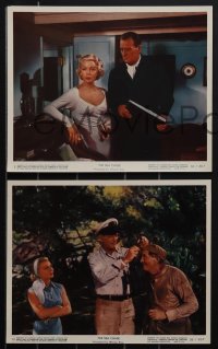 4p1075 SEA CHASE 12 color 8x10 stills 1955 Lana Turner is fuse of John Wayne's floating time bomb!