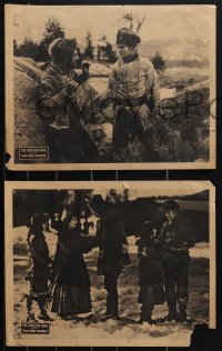 4p0608 OREGON TRAIL 3 chapter 17 LCs 1923 great image of Native American Indian, For High Stakes