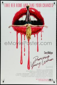 4r0887 PROMISING YOUNG WOMAN advance DS 1sh 2020 wild art of woman over sexy lips dripping blood!