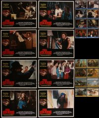 4s0359 LOT OF 24 1980s LOBBY CARDS 1980s complete sets from three different movies!
