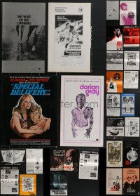 4s0468 LOT OF 27 UNCUT PRESSBOOKS 1960s-1970s great advertising for a variety of different movies!