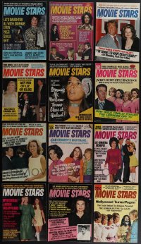 4s0413 LOT OF 12 MOVIE STARS MOVIE MAGAZINES 1960s-1970s filled with great images & information!
