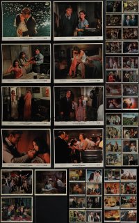 4s0744 LOT OF 51 COLOR 8X10 STILLS 1960s great scenes from a variety of different movies!