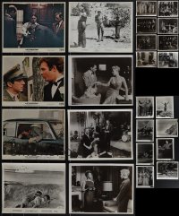 4s0771 LOT OF 29 COLOR & B/W 8X10 STILLS 1950s-1970s great scenes from a variety of movies!