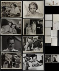 4s0791 LOT OF 18 8X10 STILLS 1930s-1970s scenes & portraits from a variety of different movies!