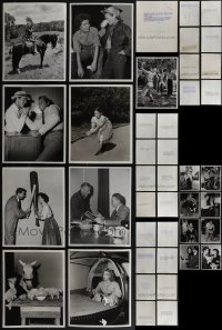 4s0756 LOT OF 37 MGM CANDID DELUXE 8X10 STILLS 1940s-1950s great behind the scenes images!