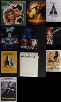 4s0486 LOT OF 12 PRESSKITS & MISCELLANEOUS ITEMS 1970s-2000s great images from a variety of movies!