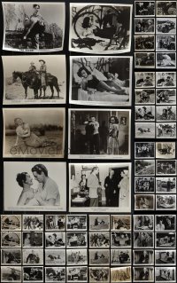 4s0715 LOT OF 104 1950S 8X10 STILLS 1950s great scenes & portraits from a variety of movies!