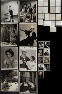 4s0795 LOT OF 17 1920s-1950s 8X10 STILLS 1920s-1950s a variety of movie scenes, portraits & candids!