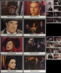 4s0336 LOT OF 48 1970S HORROR/SCI-FI LOBBY CARDS 1970s complete sets from six different movies!