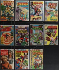 4s0168 LOT OF 11 COMIC BOOKS 1960s-1980s Spider-Man, Ninja Turtles, Masters of the Universe & more!