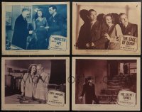 4s0388 LOT OF 4 MONSTER & THE APE SERIAL LOBBY CARDS 1945 Robert Lowery, each different chapters!