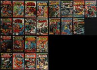 4s0153 LOT OF 23 CREATURES ON THE LOOSE COMIC BOOKS 1970s Thongor, Man-Wolf!