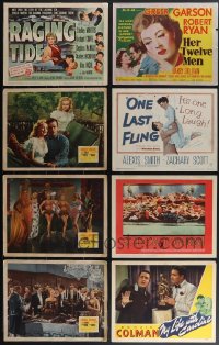 4s0361 LOT OF 23 LOBBY CARDS 1950s-1960s great images from a variety of different movies!