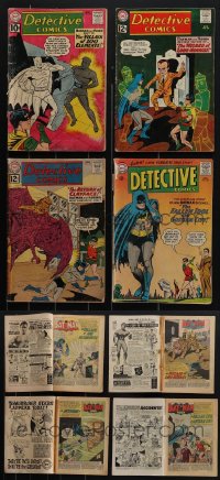 4s0200 LOT OF 4 DETECTIVE COMICS COMIC BOOKS 1960s cool Batman & Robin stories!