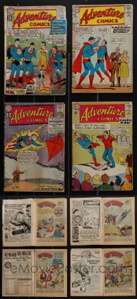4s0201 LOT OF 4 ADVENTURE COMICS COMIC BOOKS 1960s cool DC Comics Superman superhero stories!