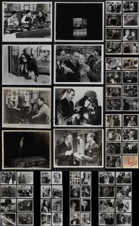 4s0908 LOT OF 76 REPRO PHOTOS 1980s great portraits of top stars & scenes from classic movies!