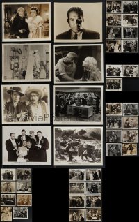 4s0745 LOT OF 51 1920S-30S 8X10 STILLS 1920s-1930s portraits & scenes from a variety of movies!