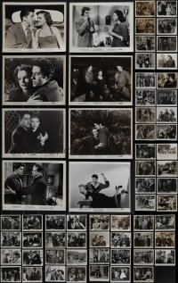 4s0726 LOT OF 79 1940S-50S 8X10 STILLS 1940s-1950s scenes & portraits from a variety of movies!