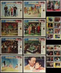 4s0357 LOT OF 25 LOBBY CARDS FROM NANCY KWAN MOVIES 1960s Flower Drum Song, Tamahine & more!