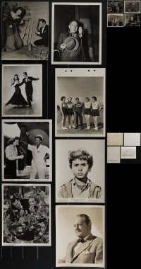 4s0814 LOT OF 12 8X10 STILLS 1930s-1940s a variety of great portraits, scenes & candids!