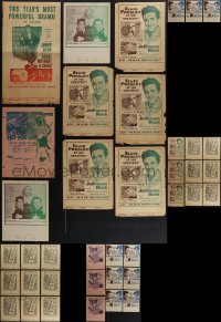4s0543 LOT OF 57 LOCAL THEATER HERALDS 1950s Marilyn in Some Like It Hot, Elvis in Jailhouse Rock!