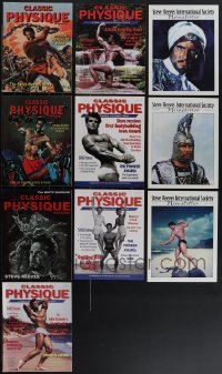 4s0418 LOT OF 10 STEVE REEVES MAGAZINES & NEWSLETTERS 1990s filled with great images & information!
