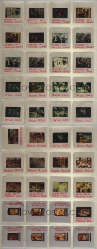 4s0507 LOT OF 80 35MM SLIDES 1960s-1980s great color images from several different movies!