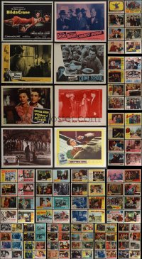 4s0303 LOT OF 120 1950S LOBBY CARDS 1950s incomplete sets from a variety of different movies!