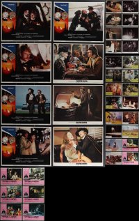 4s0346 LOT OF 38 1970S HORROR/SCI-FI LOBBY CARDS 1970s complete & incomplete sets!