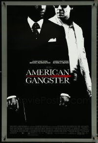 4s1009 LOT OF 5 UNFOLDED SINGLE-SIDED 27X40 AMERICAN GANGSTER ONE-SHEETS 2007 Denzel, Crowe