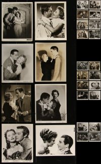4s0775 LOT OF 28 1930S-50S BARBARA STANWYCK 8X10 STILLS 1930s-1950s great scenes & portraits!