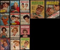 4s0408 LOT OF 13 MOTION PICTURE MOVIE MAGAZINES 1950s filled with great images & information!