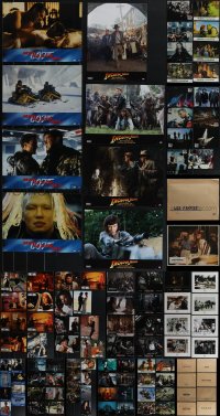 4s0523 LOT OF 137 FRENCH LOBBY CARDS 1970s-1990s complete sets from 17 different movies!