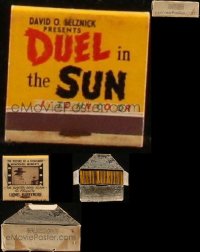 4s0888 LOT OF 25 DUEL IN THE SUN MOVIE PROMO MATCHBOOKS 1947 never used, ultra rare!