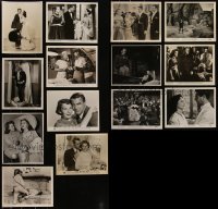 4s0808 LOT OF 14 8X10 STILLS 1940s-1960s scenes & portraits from a variety of different movies!