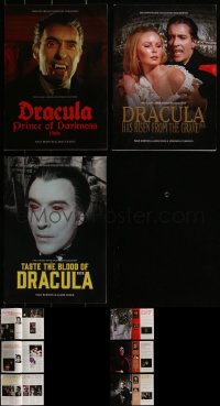 4s0551 LOT OF 3 HAMMER DRACULA COLLECTOR'S EDITION SOFTCOVER BOOKS 2010s-2020s Prince of Darkness!