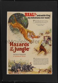 4t0007 CHANG campaign book page 1927 Merian C. Cooper & Ernest B. Schoedsack, Hazards of the Jungle!