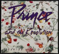 4t0023 PRINCE music concert souvenir program book 1984 and the Revolution, their 1984-85 World Tour!
