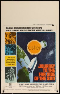 4t0068 JOURNEY TO THE FAR SIDE OF THE SUN WC 1969 Doppleganger, Earth meets itself in outer space!