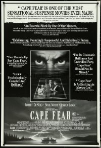 4w0639 CAPE FEAR Aust 1sh 1991 great close-up of Robert De Niro's eyes, Martin Scorsese!